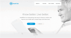 Desktop Screenshot of healthtab.com
